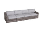 Gray / 4 Seater Sectional