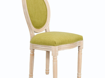 Upholstered With Round Back Dining Chairs (Set of 2)