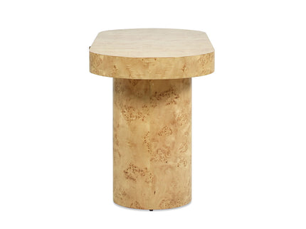 Jesse - Single Drawer Oval Computer Desk