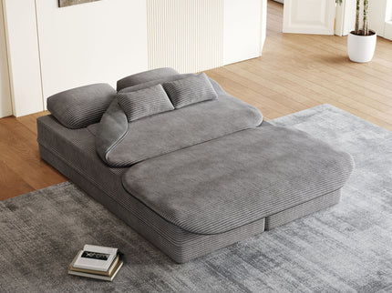 2 In 1 Foldable Sofa Bed With Multi Functional Blanket
