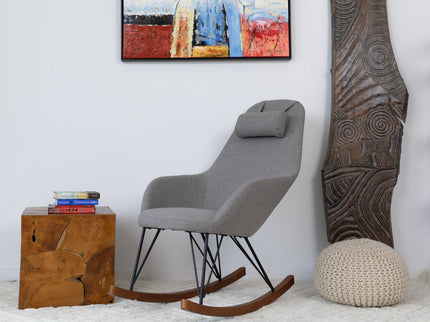 Chloe - Mid Century Modern Rocker Livingroom And Bedroom Chair