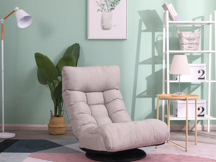 Adjustable Japanese Reclining Floor Chair Sofa With Metal Frame For Living Room