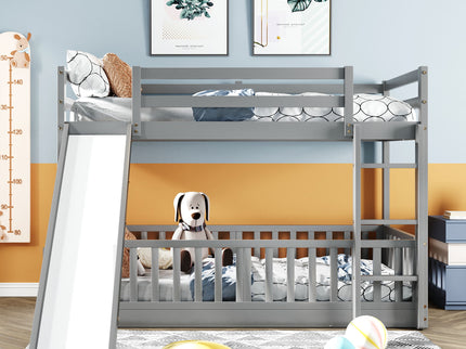 Functional Bunk Bed & Convertible Ladder And Slide