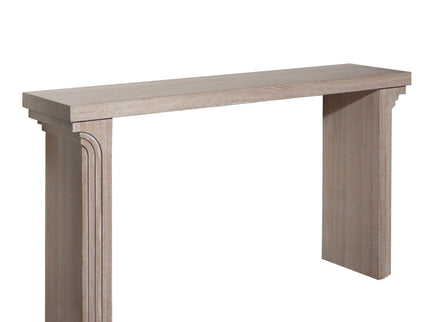 Console Table With Decorative Molding