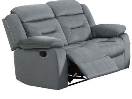 Contemporary Living Room Set With Pillow Arms And Headrest Support
