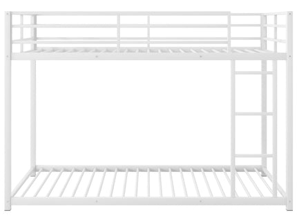 Metal Bunk Bed, Low Bunk Bed With Ladder