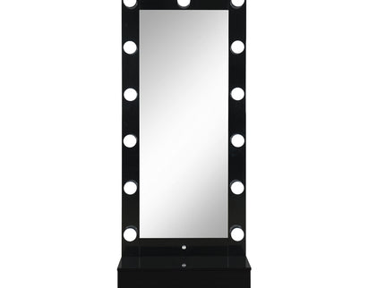 Elisa - Narrow Tall Mirror With Speaker And Drawer