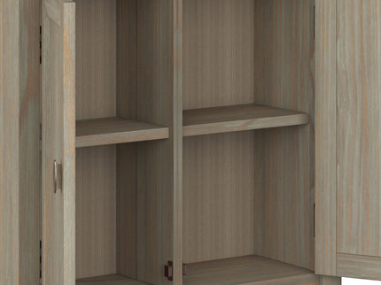 Redmond - Handcrafted Low Storage Cabinet