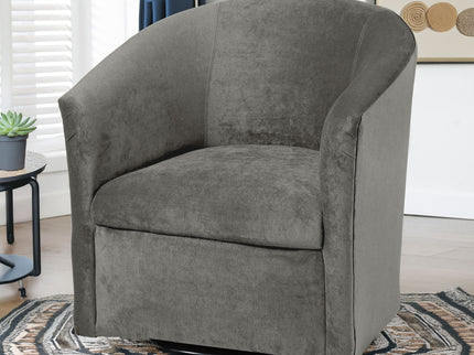 Eden - Swivel Chair With Upholstery And Hardwood Frame