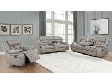 Brazelton - Glider Loveseat With Console