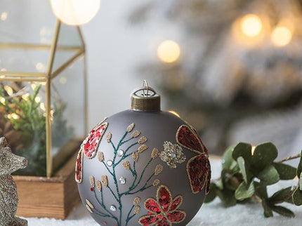 Glass Decorative Hanging Ball Christmas Tree Ornaments For Holiday Party Decorations