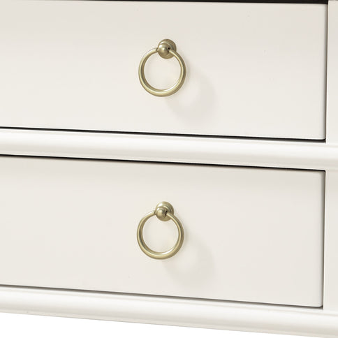 Carmona - 2 Drawer Tray Top Nightstand Pulls