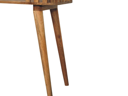 Slatted Console - Light Brown