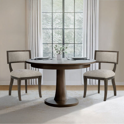 Marie - Upholstered Dining Chair (Set of 2) - Beige