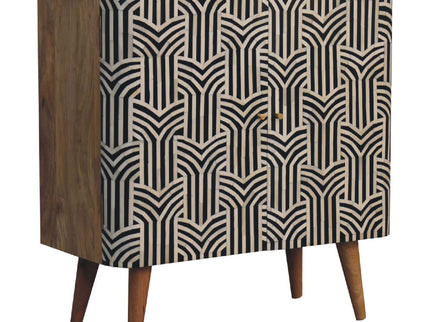 Edessa Bone Inlay Cabinet