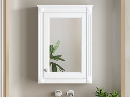 Wall Mounted Bathroom Storage Medicine Cabinet For Over Toilet With Mirror