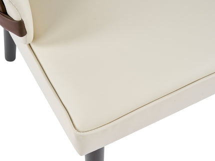 Indoor Dining Chair (Set of 2) - Beige / Brown
