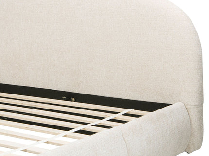 Archie Puffy Grounded - Upholstered Platform Bed