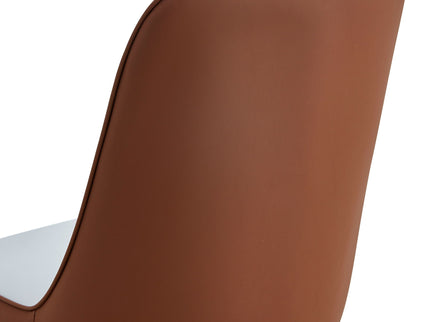 Modern Dining Chair With Metal Leg