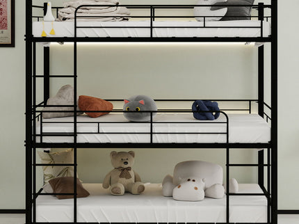 Triple Frame Bed With Built In Ladder