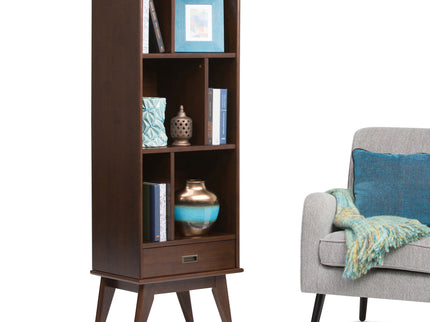 Draper - Mid Century Wide Bookcase And Storage Unit