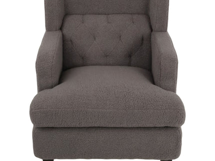Upholstered Accent Chair Tufted Armchair For Living Room And Bedroom