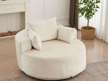 Single 360 Degree Swivel Chair For Living Room