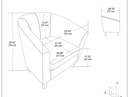 Austin - Transitional Tub Chair