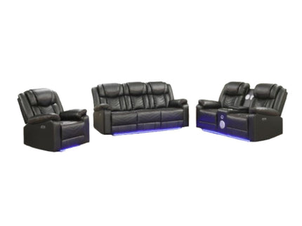 Challenger - LED Power Recliner Set