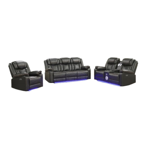 Challenger - LED Power Recliner Set