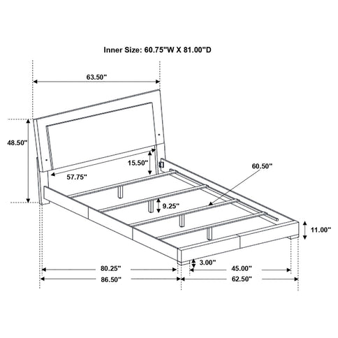 Dulcey - Bedroom Set & LED Lighting
