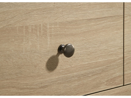Merritt - 6 Drawer Dresser With Mirror - Light Oak