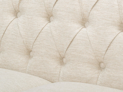 Chesterfield Style 3 Seater Sofa With Deep Button Tufting