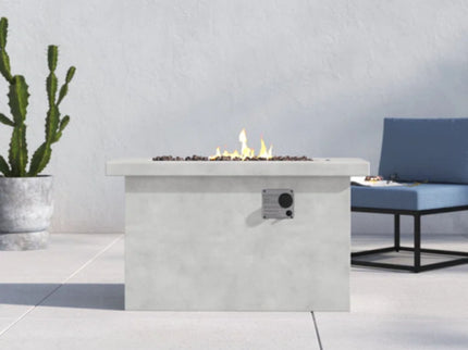 Propane / Natural Gas Outdoor Fire Pit Table - Gray