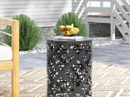 Outdoor Metal Modern Design End Table