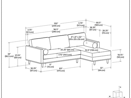 Morrison - Upholstered Sectional Sofa