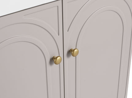 Modern Freestanding Bathroom Vanity With Soft Close Cabinet Doors