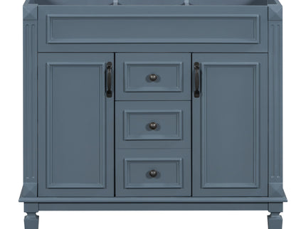 Bathroom Vanity Cabinet With 2 Soft Closing Doors And 2 Drawers