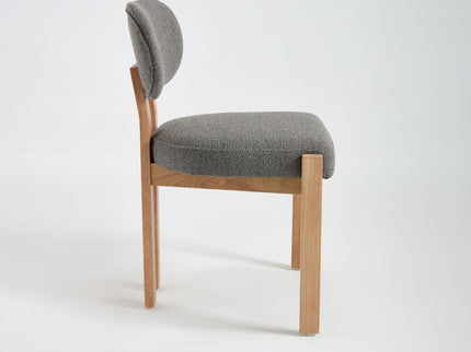 Dining Chairs With Ergonomic Backrest And Adjustable Feet (Set of 2)