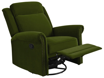 360 Degrees Swivel Recliner Manual Rocking Recliner Home With Adjustable Backrest