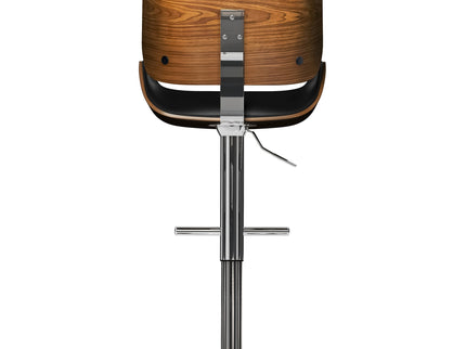 Dixie - Adjustable Swivel Bar Stool - Black