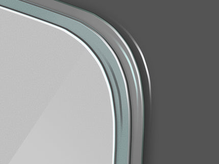 Bathroom Vanity Mirror, Wall Mounted Mirror For Bathroom Anti-Fog Waterproof - Clear