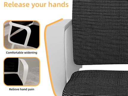 Minimalist Office Chair With Soft Backrest