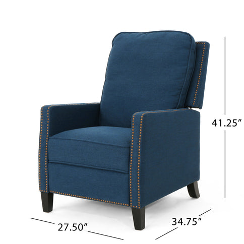 Contemporary Wide Manual Standard Recliner