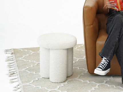 Wesley - Stool - Ivory