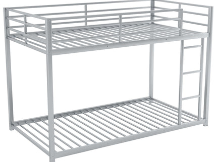 Metal Bunk Bed, Low Bunk Bed With Ladder