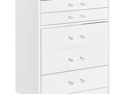 Ayuba - 3 Drawer Makeup Vanity Table With Mirror And Stool