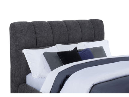 Branson - Platform Bed With Tufted Headboard