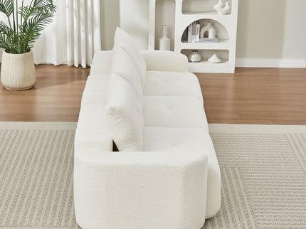 3 Seater With Thickened Armrests Sofa For Living Room