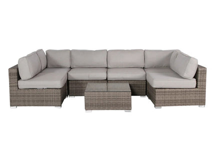 Outdoor Wicker Seating Group With Cushions